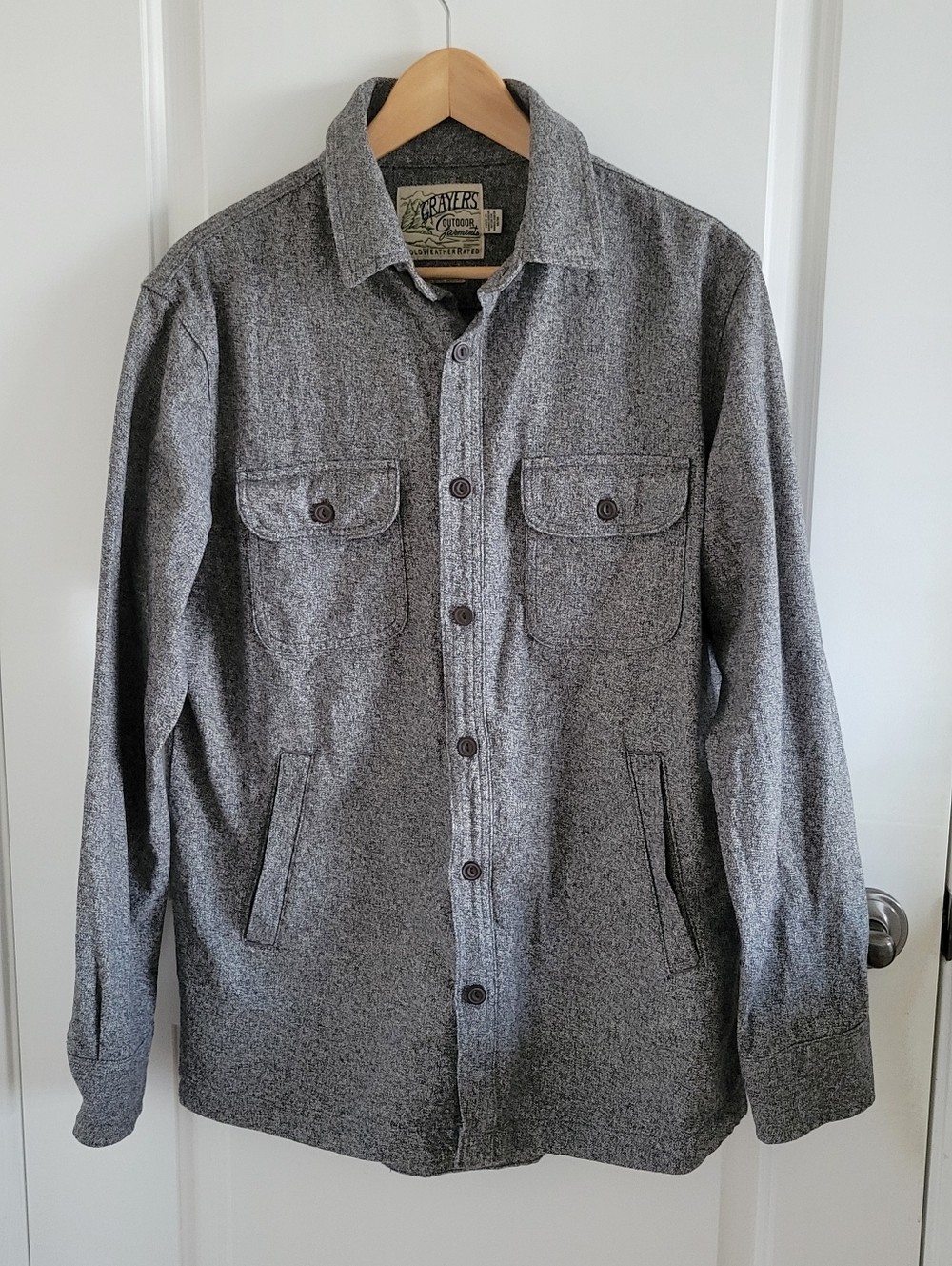 Grayers Heavyweight Shirt Jacket Size M